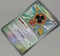 Pokemon Prismatic Evolutions Fan Rotom #085PBALL Basic Reverse Holo #085/131 - Image 4