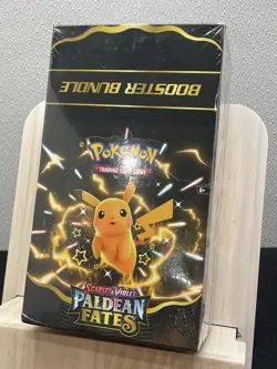 Pokemon TCG Paldean Fates Booster Bundle Display - Contains 10 Sealed Bundles - Image 1
