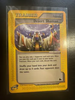 Desert Shaman #123 - Pokemon Skyridge - Image 1
