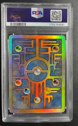 2000 Pokemon Movie Promo Ancient Mew Holo PSA 7 NM - Image 2