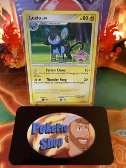 Pokemon Diamond & Pearl Luxio 52/130 State Province Territory Championships - NM - Image 1