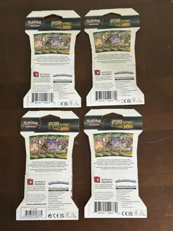 Pokemon Evolving Skies Sleeved Booster Pack X4 Full Art Set Collection! Mint Tcg - Image 2