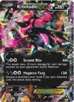 Krookodile EX - XY25 - Krookodile EX Box Promo PL/MP, English Pokemon Promos - Image 1