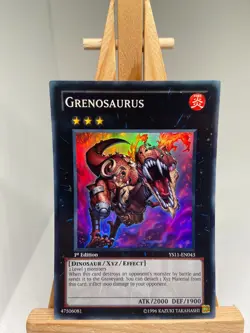 Grenosaurus - Super Rare 1st Edition YS11-EN043 - LP - YuGiOh - Image 1
