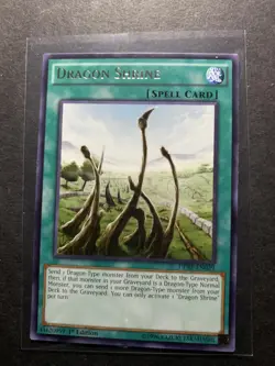 Yugioh - Dragon Shrine (Rare) (1st Edition) - DPRP-EN029 (P) - Image 1