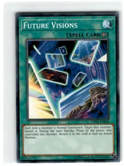 Yu-Gi-Oh! Future Visions Common OP11-EN018 Lightly Played Unlimited - Image 1