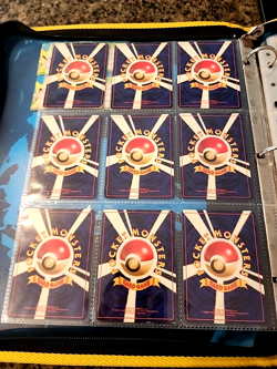 Japanese WoTC Pokemon Card Vintage Collection Binder Holo Swirl Rare Base Neo - Image 2