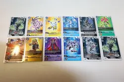Lot of 39 Digimon CCG Trading Cards & 2 Memory Gauges WarGreymon Leomon EX1 NM/M - Image 4