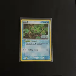 Pokemon 2006 EX Crystal Guardians Lotad Holo Common Card #55/100 - Image 1