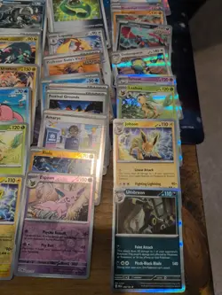 Lot Of 275 Pokemon Cards from Prismatic Evolution, Holo, Reverse Holos, Bulk - Image 2