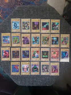Vintage Japanese Yugioh Card Lot Not Banned But Art Never Released In USA - Image 1