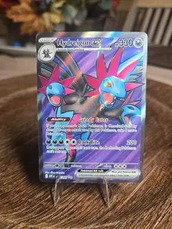 Hydreigon EX White Flare Full Art Ultra Rare 161/086 Pokemon Card - Image 1
