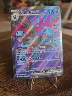 Hydreigon EX White Flare Full Art Ultra Rare 161/086 Pokemon Card - Image 2