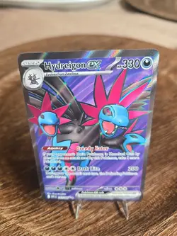 Hydreigon EX White Flare Full Art Ultra Rare 161/086 Pokemon Card - Image 4