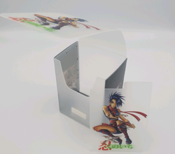 Vtg Sealed Deck Box - Clear Card Storage Max Protection Yugioh MTG Pokemon Ninja - Image 2