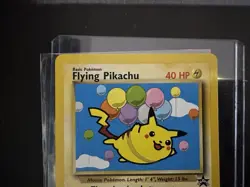 Flying Pikachu Black Star Promo 25 Pokemon Card Near Mint Minus (NM-) - Image 2