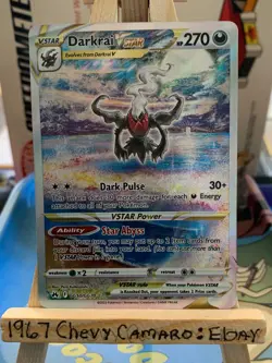 Darkrai VStar - GG50/GG70 - Full Art, Crown Zenith - Pokemon Card - NM Or Better - Image 1