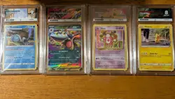 4x ACE Graded Pokemon Cards Bundle Blaistoise Mr Mime Mega Sharpedo EX Pikachu - Image 1