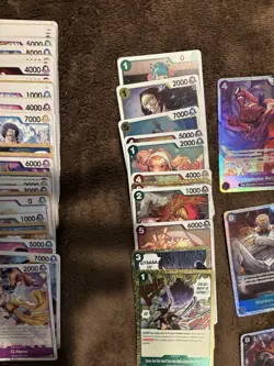One Piece 100 Card Lot TCG Card Game Commons,Uncommons,Rares And 3 S.R English - Image 3
