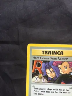 Pokemon Cards: Team Rocket 1st Edition Rare Holo: Here Comes Team Rocket! 15/82 - Image 3