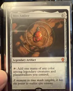 Mox Amber Dominaria Magic the Gathering Card LP/NM Condition - Image 1