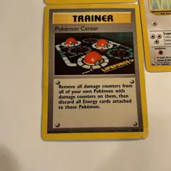 Vintage Pokemon Cards Lot of 2 Base Set 1999 WOTC 90s - Image 4