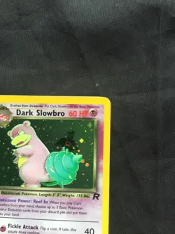 Pokemon Cards: Team Rocket 1st Edition Rare Holo: Dark Slowbro 12/82 - Image 4