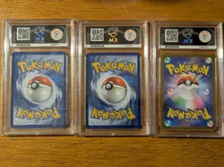 3x ACE Graded Pokemon Cards Bundle Joblot Mr Mime Pikachu Mega Charizard X EX - Image 5