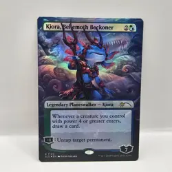 Kiora, Behemoth Beckoner #1700 FOIL MTG Secret Lair Showcase Bloomburrow - Image 1