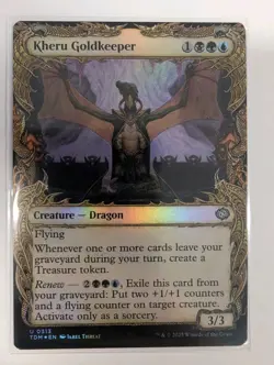 Kheru Goldkeeper (Showcase) Tarkir: Dragonstorm Foil - Image 1