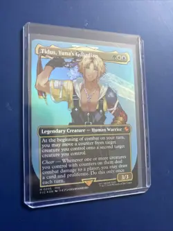 Tidus, Yuna's Guardian (Borderless) Commander: Final Fantasy Foil - Image 3