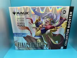 Magic The Gathering Final Fantasy Collector Booster Omega Box Factory Sealed - Image 1