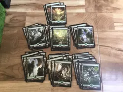 Full Art Forests, MtG, Lot of 66 - Image 1