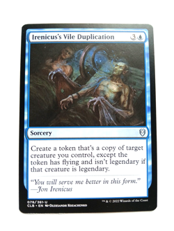 MTG: Irenicus's Vile Duplication Commander Legends: Battle for Baldur's Gate - Image 1