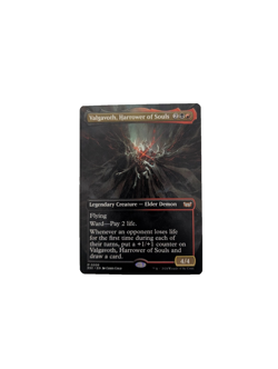 Valgavoth, Harrower of Souls (Borderless) Commander: Duskmourn: House of Horror - Image 1