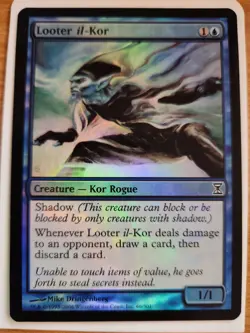 Looter il-Kor MP Foil Time Spiral MTG FREE SHIPPING - Image 1