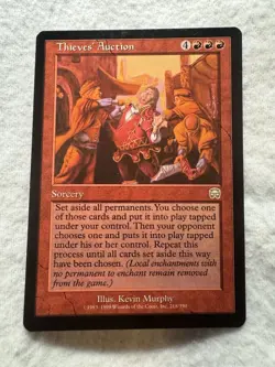 MTG - Thieves' Auction - Mercadian Masques - NM - Free Shipping! - Image 1