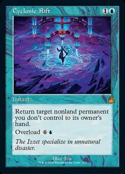 Magic The Gathering MTG CYCLONIC RIFT RETRO FRAME Ravnica Remastered NM - Image 1