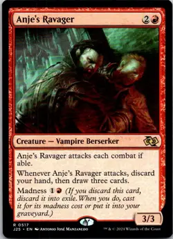 Magic the Gathering Anje's Ravager Foundations Jumpstart MTG Free Shipping! - Image 1