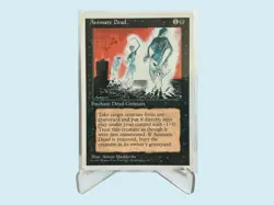 Animate Dead, 4th Edition, NM, MTG Magic the Gathering - Image 1