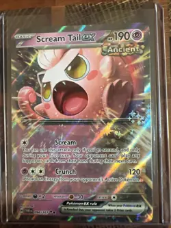 Scream Tail EX 94/167 Twilight Masquerade Double Rare NM Pokemon TCG - Image 1