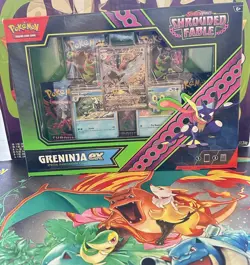 Pokemon Greninja EX Shrouded Fable Box Illustration Collection Sealed - Image 2