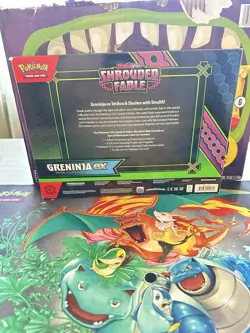 Pokemon Greninja EX Shrouded Fable Box Illustration Collection Sealed - Image 3