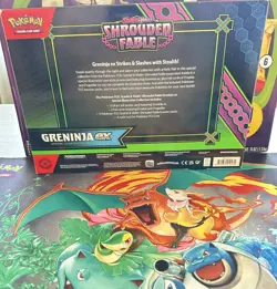 Pokemon Greninja EX Shrouded Fable Box Illustration Collection Sealed - Image 4