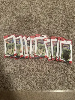 Pokemon TCG: Scarlet & Violet Destined Rivals Booster Blister Pack LOT OF 10 - Image 1