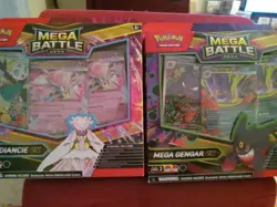 Pokemon Mega Battle Deck Set of 2 (1 of each) Gengar/Diancie ex - Image 1