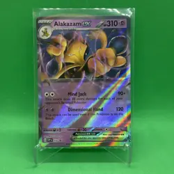Pokemon TCG Scarlet & Violet 151 SVP EN Alakazam EX 050 Black Star Promo Holo G - Image 1