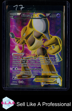 SIMSALA EX POKEMON 117/124 2016 XY FATES COLLIDE GERMAN - Image 1