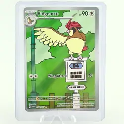 Pidgeotto 208/197 SV03: Obsidian Flames Illustration Rare 2023 Pokemon Card NM - Image 3