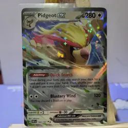 Pokemon TCG Pidgeot ex - 164/197 SV03: Obsidian Flames OBF - Double Rare - NM - Image 1